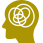 Fejfájás ikon
